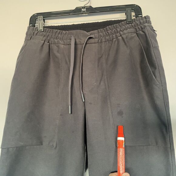 Lululemon Pants Men's 30x30 ABC Jogger Heather Medium Short Tapered Pants - Picture 3 of 16